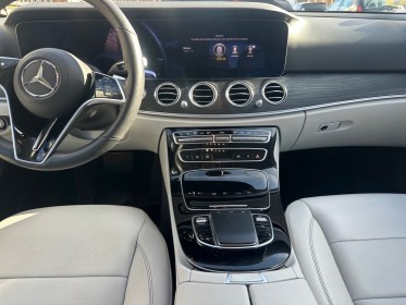 Mercedes classe e 200 d 9g-tronic amg line cuir blanc tva recuperable occasion paris 17ème (75)(porte maillot) simplicicar...