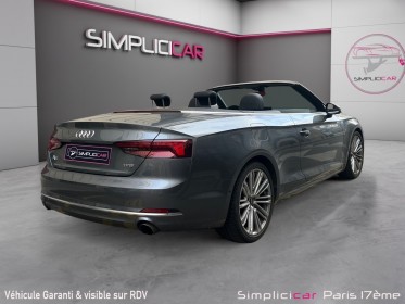 Audi a5 cabriolet 2.0 tfsi 252 s tronic design luxe/vision 360/digital cockpit/siÈges elec chauffantventilÉ/garantie 12...