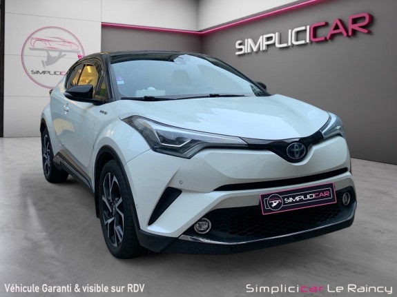 Toyota c-hr hybride 122h graphic très bon état garantie 12 mois occasion simplicicar le raincy simplicicar simplicibike...