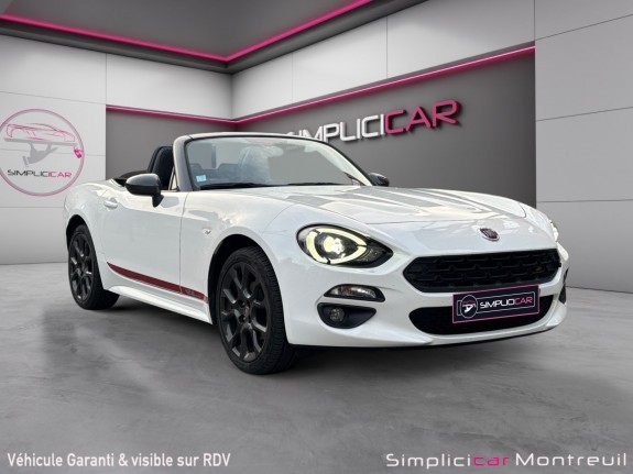 Fiat 124 spider 1.4 multiair 140 ch s-design occasion montreuil (porte de vincennes)(75) simplicicar simplicibike france