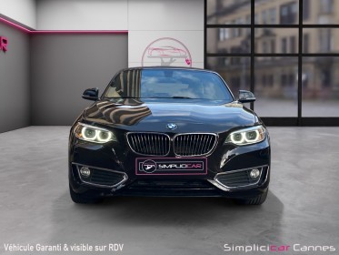 Bmw serie 2 cabriolet f23 218i 136 ch luxury occasion cannes (06) simplicicar simplicibike france