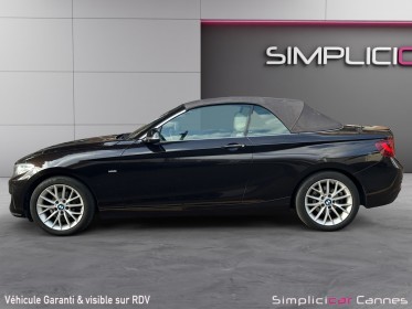 Bmw serie 2 cabriolet f23 218i 136 ch luxury occasion cannes (06) simplicicar simplicibike france