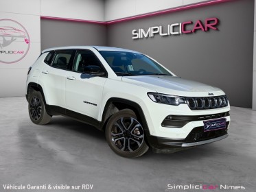 Jeep compass 1.5 130 ch t4 bvr7 e-hybrid altitude - caméra 360 - carplay - régulateur adaptatif - garantie 12 mois occasion...
