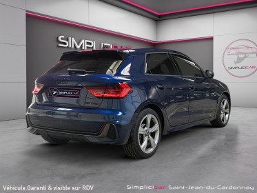 Audi a1 sportback 30 tfsi 110 ch s tronic 7 s line carplay garantie 12 mois occasion simplicicar saint-jean simplicicar...