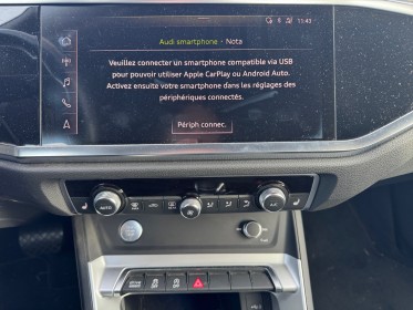 Audi q3 35 tfsi 150 ch s tronic 7 limited - carplay - faible km - suivi audi à jour occasion simplicicar compiegne...