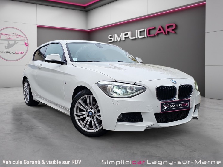 Bmw serie 1 f21 116i 136 ch 3 portes pack m - boîte automatique - radars de recul occasion simplicicar lagny  simplicicar...