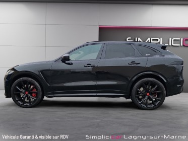 Jaguar f-pace 5.0 v8 550   supercharged awd bva8 svr - entretien jaguar - toit ouvrant - sieges chauffants - parfait etat...