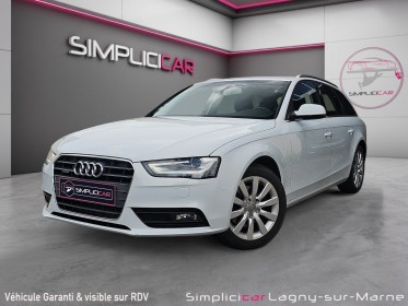 Audi a4 avant 2.0 tdi 177 quattro ambiente s tronic a - distribution changÉe - radars de recul - rÉgulateur de vitesse...