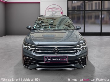 Volkswagen tiguan 2.0 tdi 150ch dsg7 r-line garantie 12 mois  toit ouvrant suivi volkswagen occasion simplicicar le raincy...