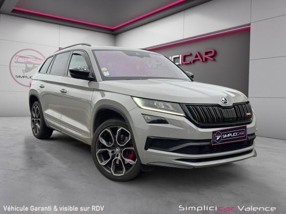 Skoda kodiaq 2.0bi-tdi 240 scr dsg7 4x4 5pl rs toit ouvrant virtual roue secours canton attelage garantie 12mois occasion...
