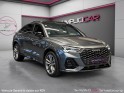 Audi q3 sportback 35 tfsi 150 ch s tronic 7 s line suivi audi - gris daytona - pack black - toit ouvrant - camera - keyless...