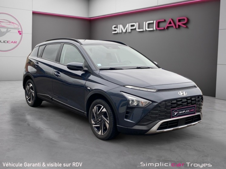 Hyundai bayon 1.0 t-gdi 100 hybrid 48v  intuitive carplay caméra de recul garantie 12 mois occasion barberey simplicicar...