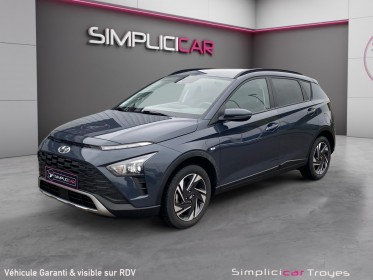 Hyundai bayon 1.0 t-gdi 100 hybrid 48v  intuitive carplay caméra de recul garantie 12 mois occasion barberey simplicicar...