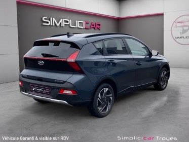 Hyundai bayon 1.0 t-gdi 100 hybrid 48v  intuitive carplay caméra de recul garantie 12 mois occasion barberey simplicicar...