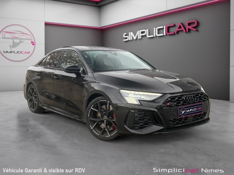 Audi rs3 berline 2.5 tfsi 400 s tronic 7 quattro - bangolufsen - toit ouvrant - sièges chauffants - garantie 12 mois...