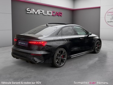 Audi rs3 berline 2.5 tfsi 400 s tronic 7 quattro - bangolufsen - toit ouvrant - sièges chauffants - garantie 12 mois...