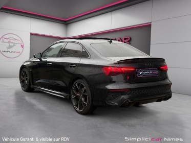 Audi rs3 berline 2.5 tfsi 400 s tronic 7 quattro - bangolufsen - toit ouvrant - sièges chauffants - garantie 12 mois...