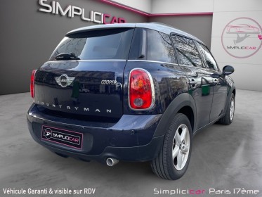 Mini countryman r60 d 112 ch cooper a garantie 12 mois occasion paris 17ème (75)(porte maillot) simplicicar simplicibike...