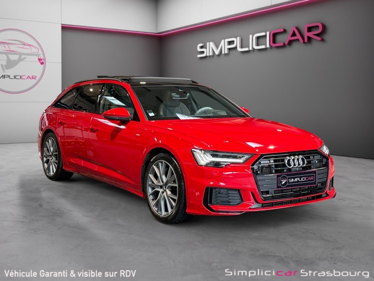 Audi a6 avant 50 tdi 286 ch quattro tiptronic 8 s line suivi complet audi - toit ouvrant - bo - cam 3d - matrix - keyless...
