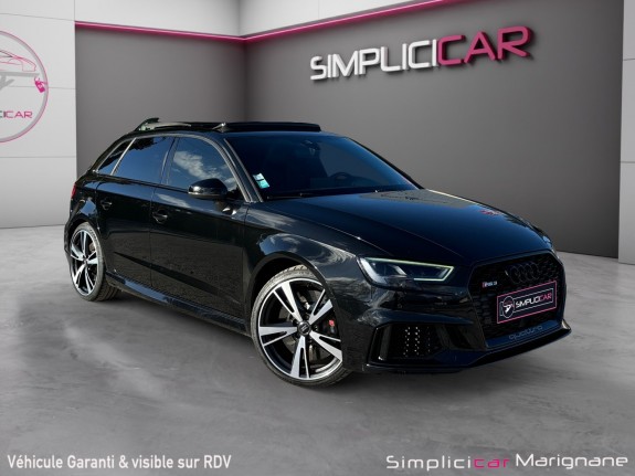 Audi rs3 sportback 2.5 tfsi 400 s tronic 7 quattro occasion simplicicar marignane  simplicicar simplicibike france