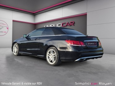 Mercedes classe e cabriolet 220 d sportline a garantie 12 mois occasion simplicicar royan simplicicar simplicibike france