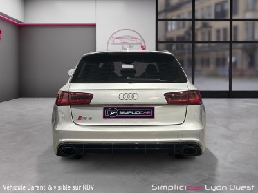 Audi rs6 avant performance v8 4.0 tfsi 605 quattro tiptronic 8 - suivi audi - garantie 12 mois occasion simplicicar lyon...