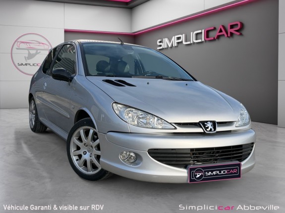 Peugeot 206 2.0e 16v gt suivi complet occasion abbeville simplicicar simplicibike france