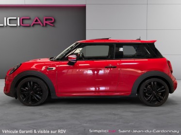 Mini hatch 3 portes f56 lci one 102 ch bva7 finition john cooper works 1 ère main toit ouvrant carplay garantie 12 mois...