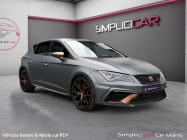 Seat leon 2.0 tsi 310 cupra numérotée 260/799 garantie 12 mois occasion simplicicar le mans simplicicar simplicibike france