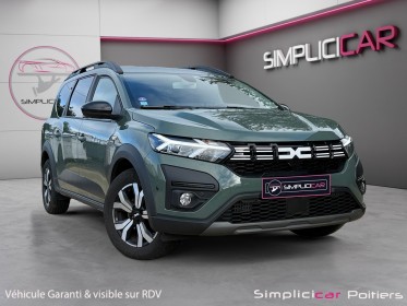 Dacia jogger 7 places extreme  carplay entretien dacia caméra de recul garantie 12 mois occasion simplicicar poitiers...