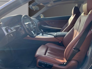 Bmw serie 6 coupe f13 640d xdrive 313ch exclusive individual entretien complet garantie 12 mois occasion simplicicar toulon...