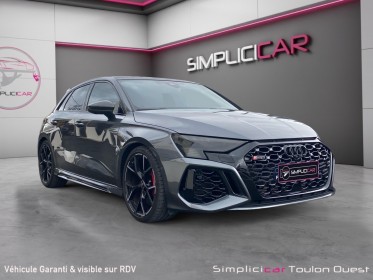 Audi rs3 sportback 2.5 tfsi 400 s tronic 7 quattro full options origine france garantie constructeur audi 2028 occasion...