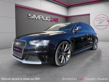 Audi rs4 avant v8 4.2 fsi 450 quattro s tronic 7 audi exclusive pack f1 pack carbone garantie 12 mois occasion simplicicar...