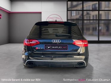 Audi rs4 avant v8 4.2 fsi 450 quattro s tronic 7 audi exclusive pack f1 pack carbone garantie 12 mois occasion simplicicar...