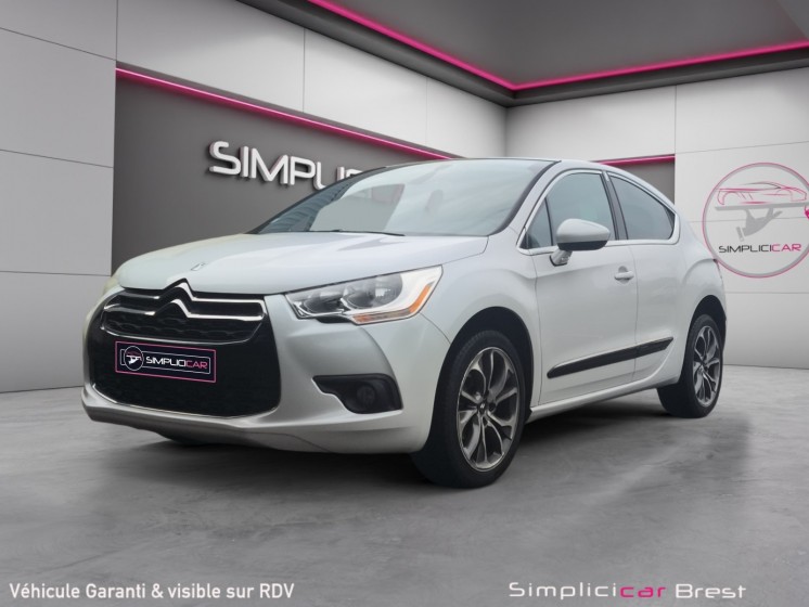 Citroen ds4 e-hdi 115 airdream chic - garantie 12 mois occasion simplicicar brest simplicicar simplicibike france