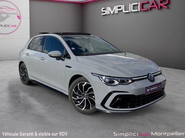 Volkswagen golf 1.5 etsi 150ch dsg7 r-line toit ouvrant carplay affichage tête haute occasion montpellier (34) simplicicar...