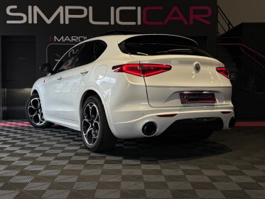 Alfa romeo stelvio my21 2.2 210 ch q4 at8 veloce blanc trofeo - garantie 12 mois occasion  simplicicar aix les bains...