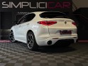 Alfa romeo stelvio my21 2.2 210 ch q4 at8 veloce blanc trofeo - garantie 12 mois occasion  simplicicar aix les bains...