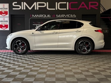 Alfa romeo stelvio my21 2.2 210 ch q4 at8 veloce blanc trofeo - garantie 12 mois occasion  simplicicar aix les bains...