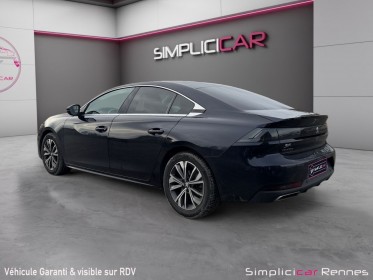 Peugeot 508 allure bluehdi 130ch eat8 bleu célebes métalissé - carplay - camera de recul occasion simplicicar rennes...