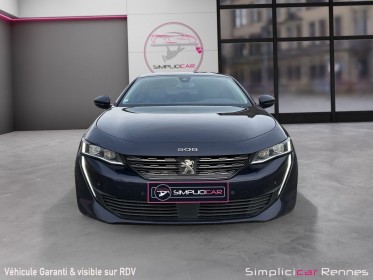 Peugeot 508 allure bluehdi 130ch eat8 bleu célebes métalissé - carplay - camera de recul occasion simplicicar rennes...