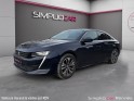 Peugeot 508 allure bluehdi 130ch eat8 bleu célebes métalissé - carplay - camera de recul occasion simplicicar rennes...