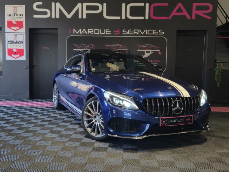 Mercedes classe c coupe 250 d 9g --tronic sportline - garantie 12 mois -- occasion  simplicicar aix les bains simplicicar...