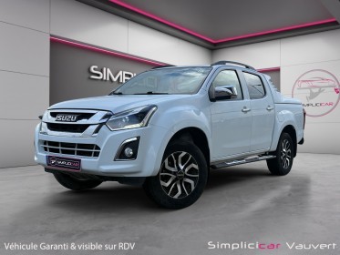 Isuzu d-max crew cab 1.9 4x4 bva quasar cuir caméra garantie 12 mois occasion simplicicar lunel simplicicar simplicibike...