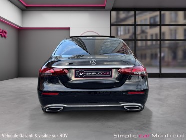 Mercedes classe e 220 d 9g-tronic avantgarde line tva récupérable suivi mercedes sièges cuir avant et arrière...