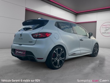 Renault clio iv 1.6 turbo 220 energy rs trophy edc blanc mat - garantie 12 mois occasion simplicicar caen  simplicicar...