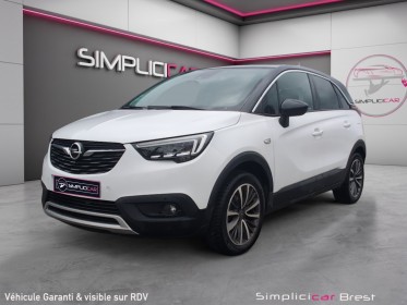 Opel crossland x 1.6 turbo d 120 ch innovation-toit noir -  12 mois de garantie - occasion simplicicar brest simplicicar...