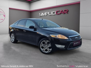 Ford mondeo 2.0 tdci 130 ghia a carplay sieges cuir chauffants radar av/ar révisée occasion simplicicar valence - ksv ...