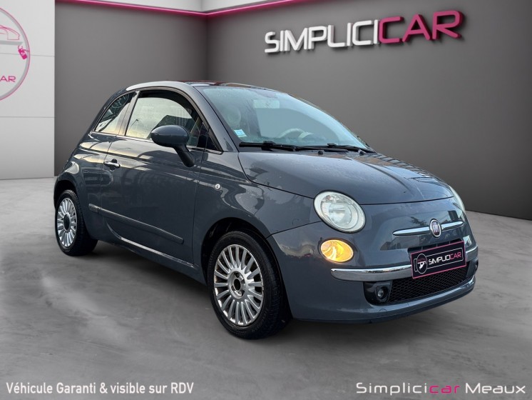 Fiat 500 1.2 8v 69 ch ss lounge occasion simplicicar meaux simplicicar simplicibike france