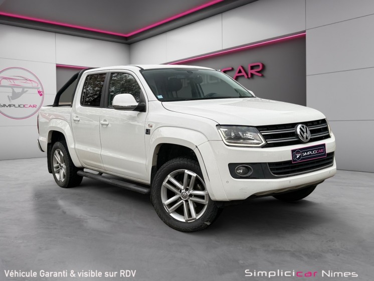 Volkswagen amarok double cabine 2.0 tdi 180 fap 4motion highline - caméra de recul - attelage - régulateur - garantie 12...